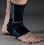 Эластический Голеностоп Power System Ankle Support Evo PS-6022 Black/Blue фото